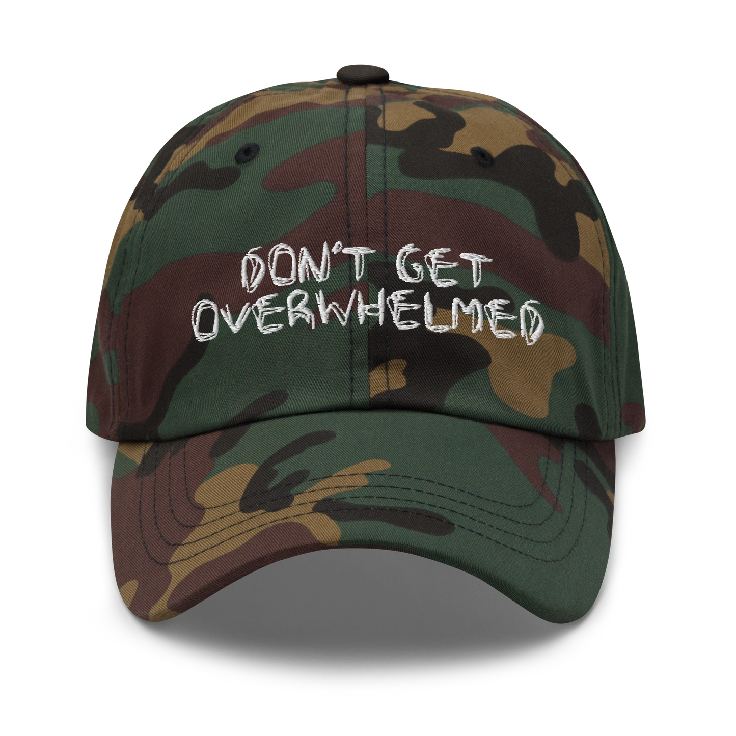 Don't Get Overwhelmed Dad hat